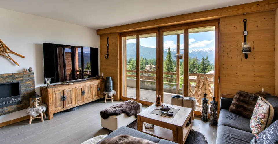 Duplex de 4.5 pièces avec vue exceptionnelle à deux pas du Golf Ballesteros