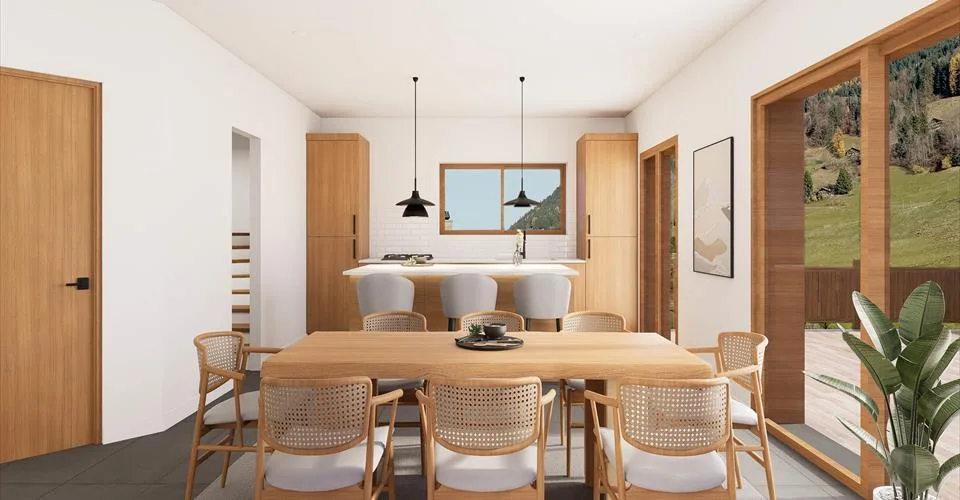 Appartement 4.5 pièces dans un chalet neuf à Val-d'Illiez