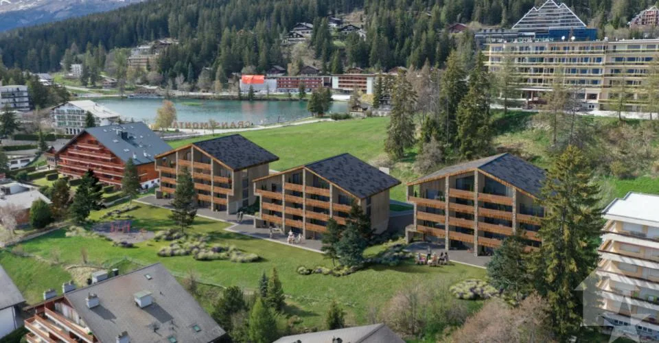 Luxueux 4.5 pièces en construction à Crans-Montana