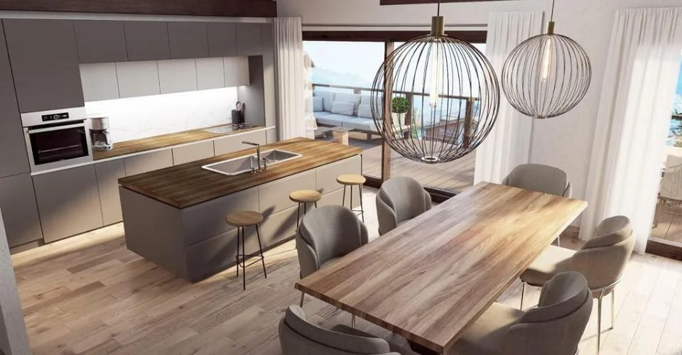Chalet neuf dans un cadre unique proche de toutes les commodités avec