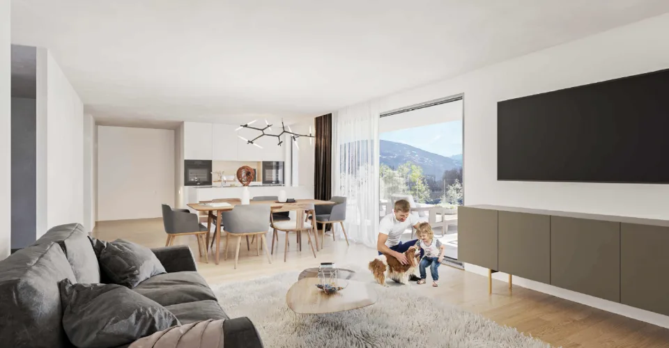 Magnifique Attique - 4.5 Pièces avec vaste terrasse semi-couverte