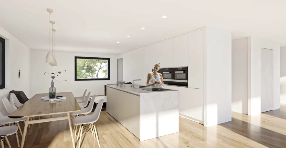 Magnifique Attique - 4.5 Pièces avec vaste terrasse semi-couverte