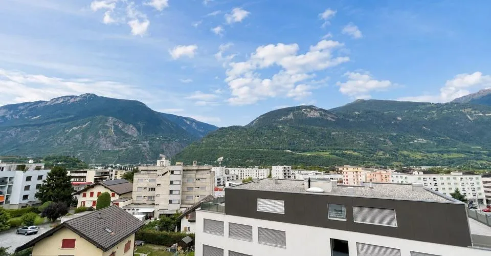Attique de standing avec terrasse et vue panoramique