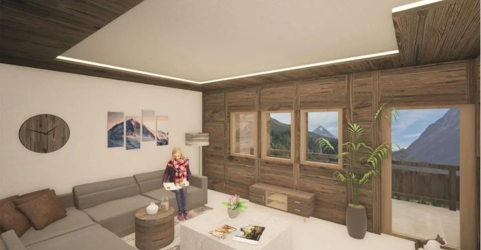 Appartement 3,5 104 m2 Rez-Jardin