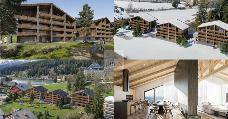 Appartement traversant 4,5 pièces neuf au rez supérieur avec 2 terrasses (nord et sud)