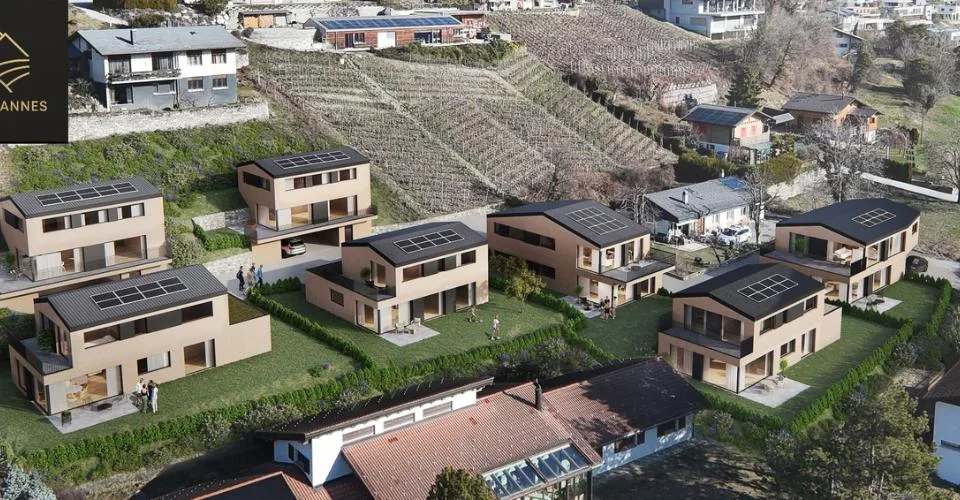 NOUVEAU PROJET – VILLAS “ALPINA” À GRIMISUAT