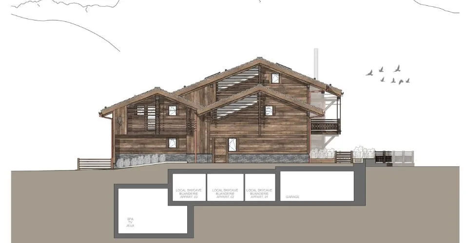 Duplex en attique d'une nouvelle résidence exclusive