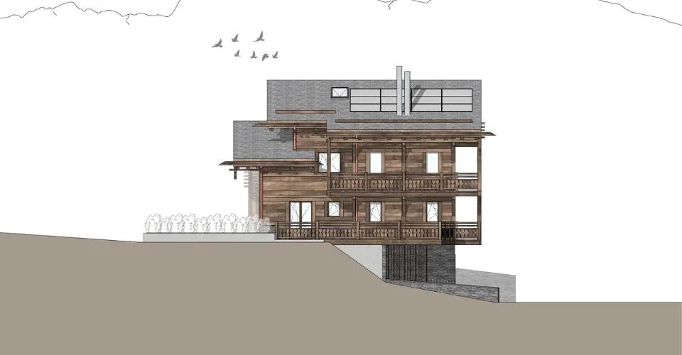 Duplex en attique d'une nouvelle résidence exclusive