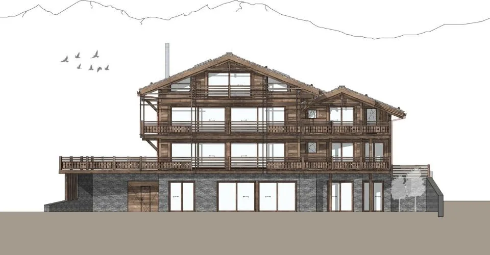Duplex en attique d'une nouvelle résidence exclusive