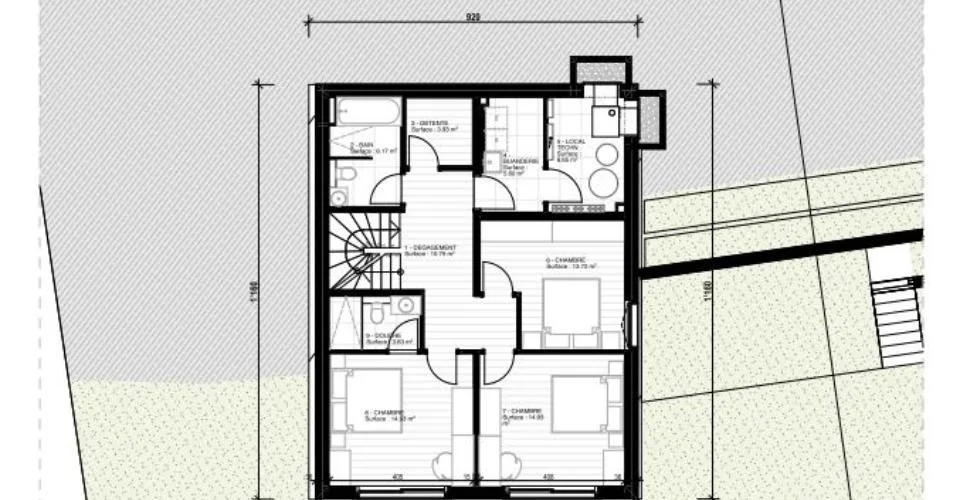 Proche Verbier LE LEVRON Chalet 3 étages 6.5 pièces
