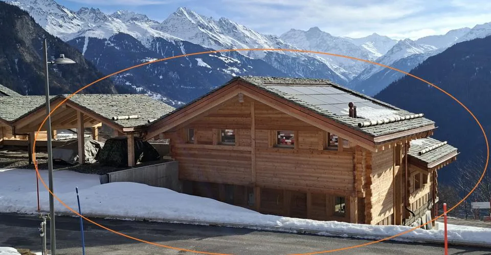 Proche Verbier LE LEVRON Chalet 3 étages 6.5 pièces