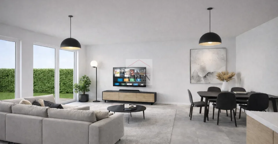 Appartement 3,5 pièces sud-est en rez de chaussée à Grône – Foto 3 von 13