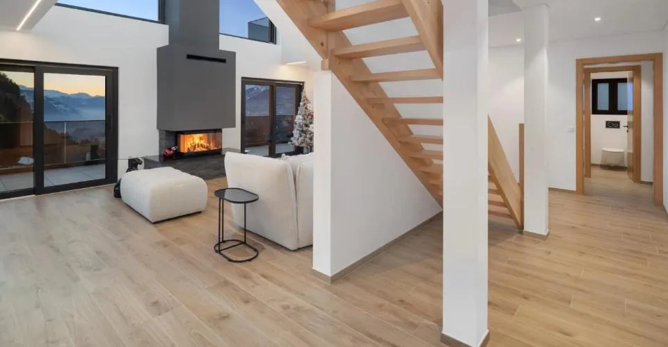 Chalet moderne à Crans-Montana avec vue imprenable – Foto 6 von 12