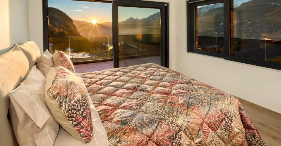 Chalet moderne à Crans-Montana avec vue imprenable – Foto 7 von 12