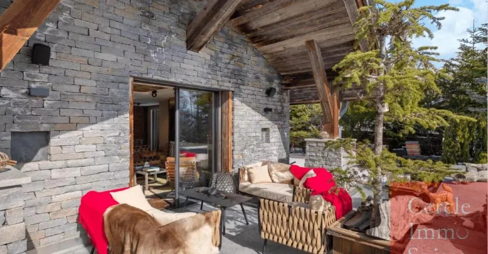 Chalet d'exception de 1 788 m2 à Crans-Montana