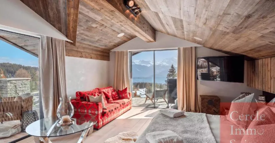 Chalet d'exception de 1 788 m2 à Crans-Montana