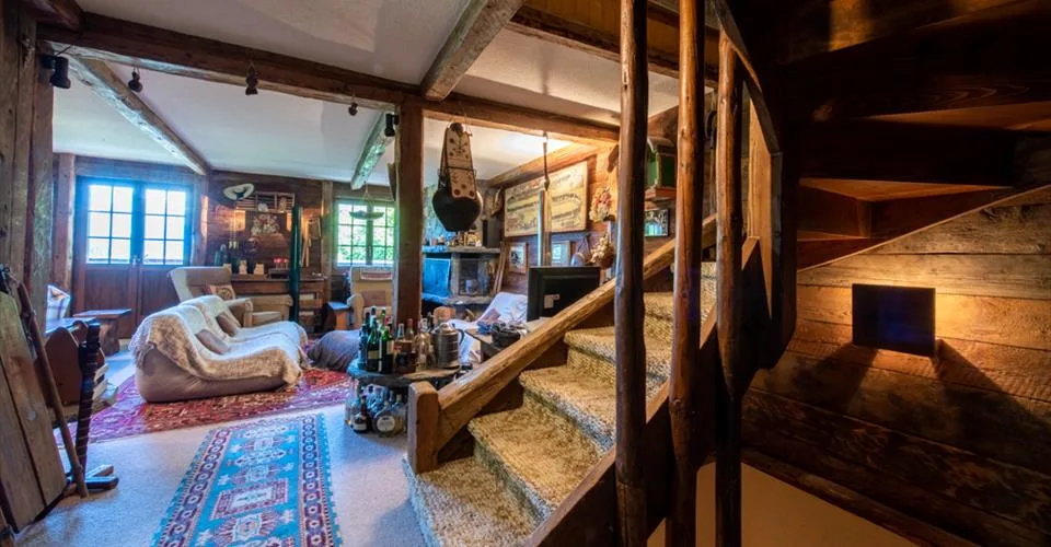 Chalet typique avec vue à couper le souffle