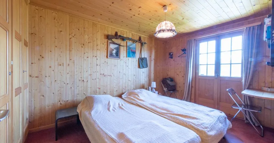 Chalet typique avec vue à couper le souffle