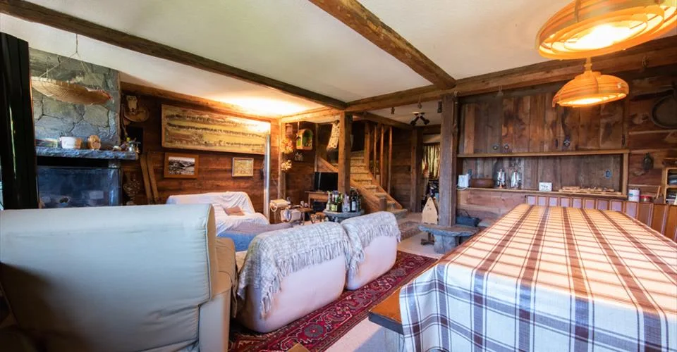 Chalet typique avec vue à couper le souffle