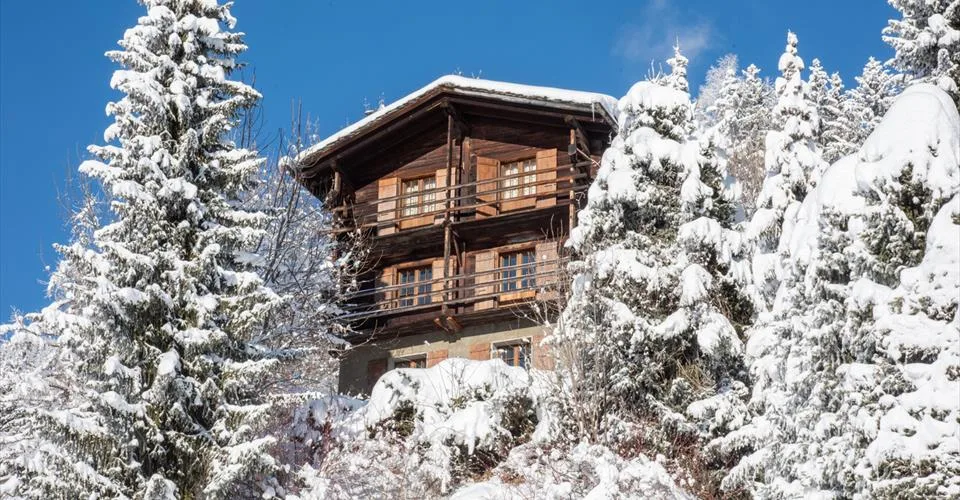 Chalet typique avec vue à couper le souffle