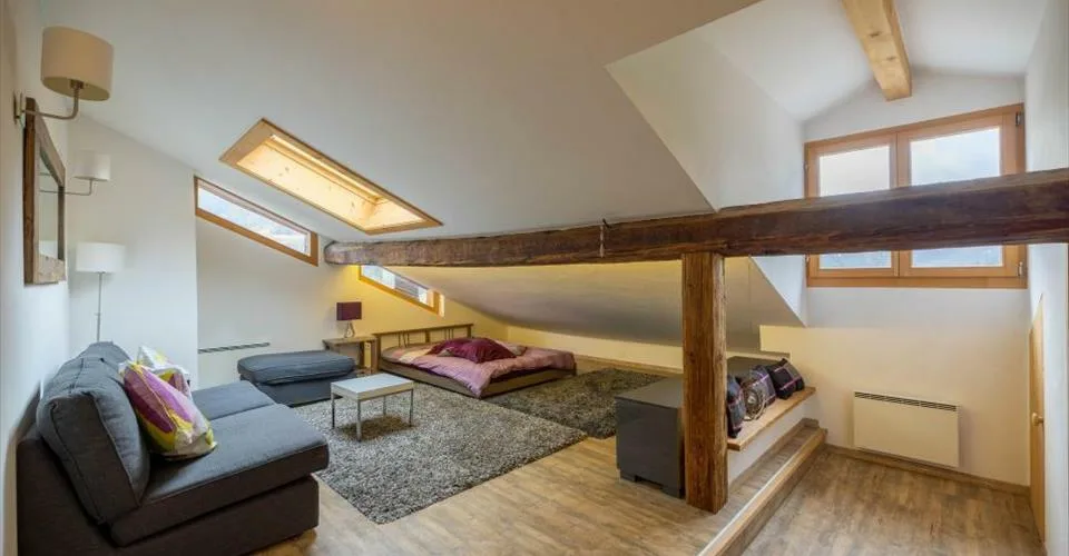 Petit immeuble rénové avec cachet et revenus locatifs