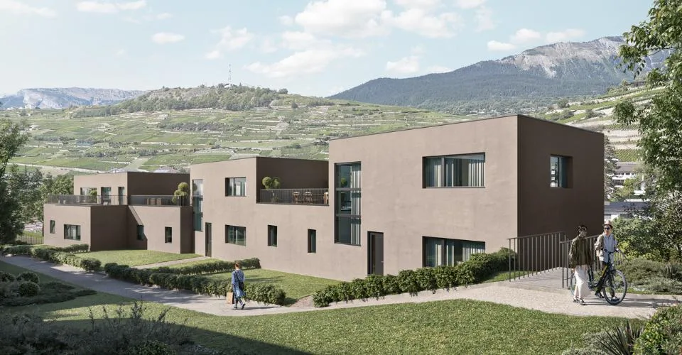 "ROCHER EN VILLE" 6 VILLAS DE STANDING AU COEUR DE SION