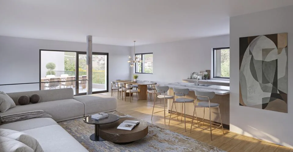 "ROCHER EN VILLE" 6 VILLAS DE STANDING AU COEUR DE SION