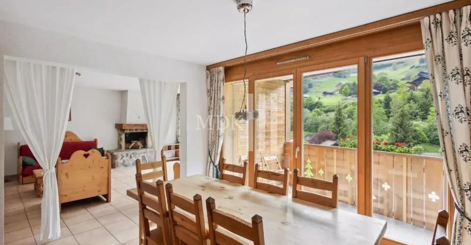 Confortable appartement de 3.5 pièces à vendre à Val d'Illiez