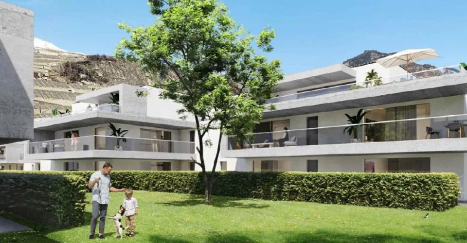 REZ DE JARDIN - 3.5 - UVRIER - Sion