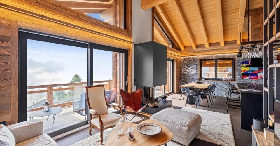 Attique - 4.5 pièces - Bien-être thermal et ski aux pieds des 4 Vallée – Foto 4 von 9