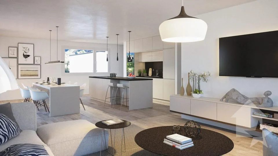 Nouvelle promotion 3.5 pièces avec jardin, terrasse ou balcon