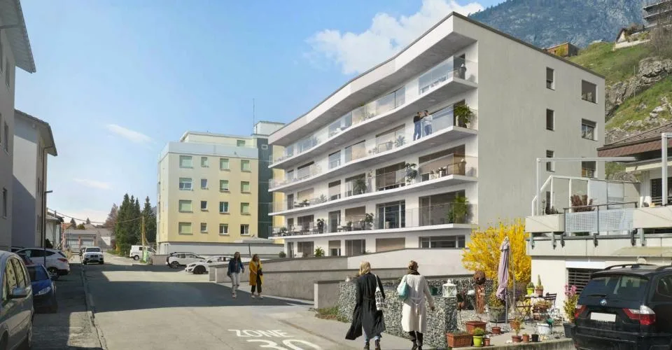 Schöne Wohnung in Steg - Visp