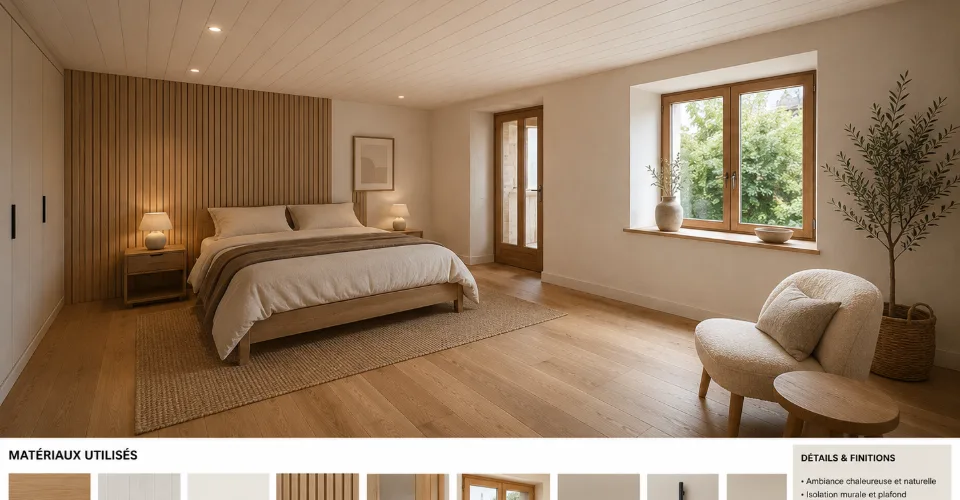 Appartement 1 pièce et demi dans une maison de village