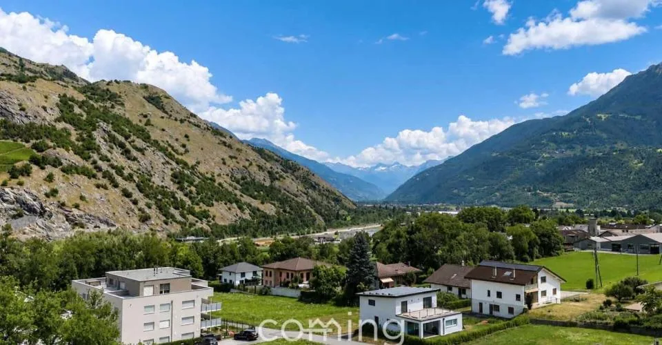 Calme, ensoleillé et spacieux - appartement de 6 pièces de charme à Susten