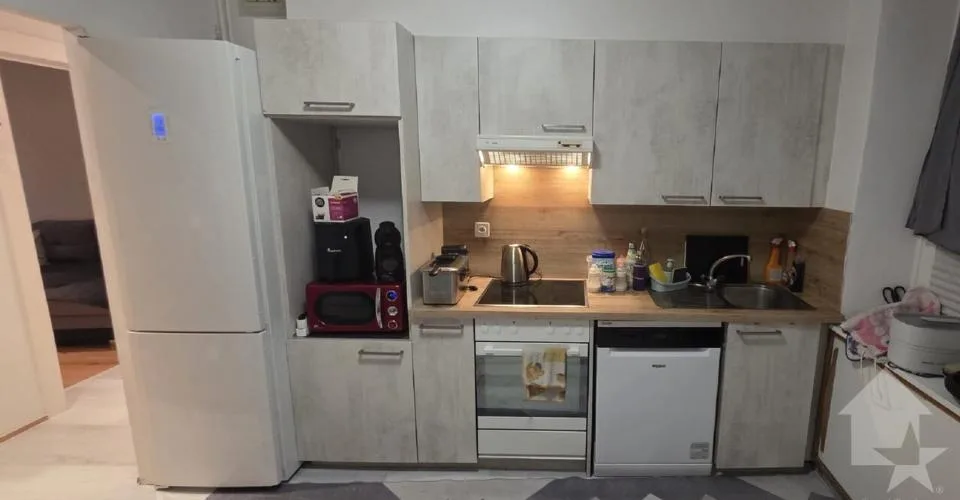 Joli 2.5 pièces, complètement rénové avec un garage box
