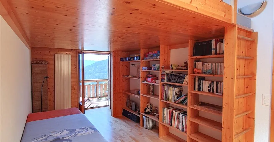 Coup de coeur ! Appartement 3.5 pièces, attique, duplex, orienté sud, à Ovronnaz/VS