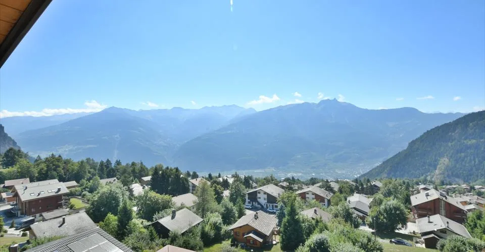 Coup de coeur ! Appartement 3.5 pièces, attique, duplex, orienté sud, à Ovronnaz/VS