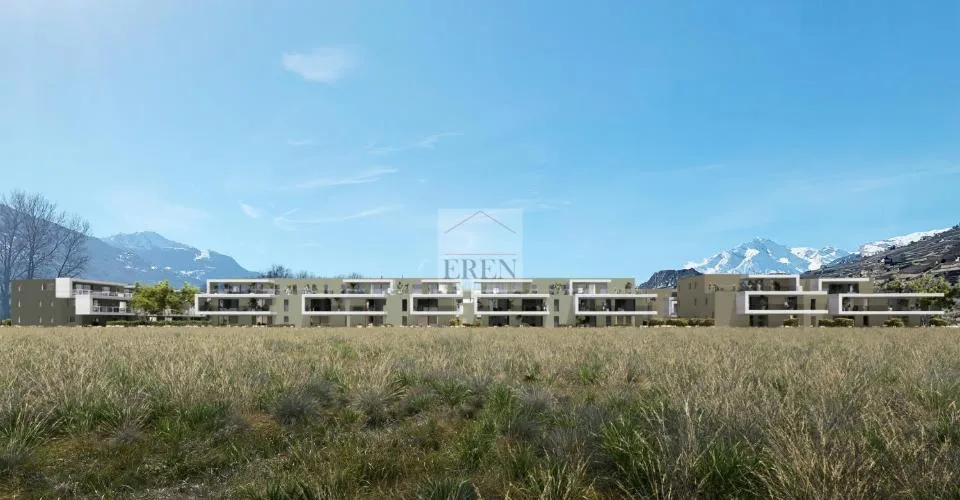 Appartement 3,5 pièces au rez de chaussée avec terrasse et pelouse