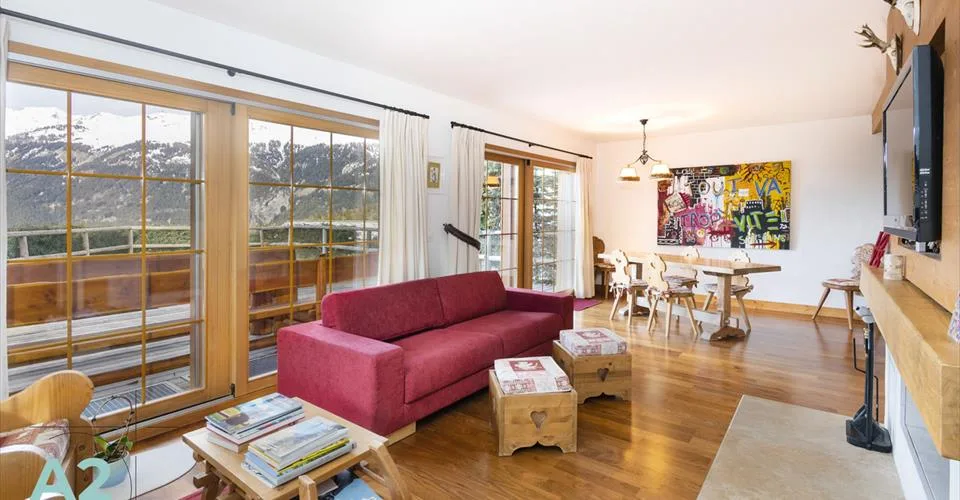 Chalet avec Vue imprenable sur la Vallée et les Alpes