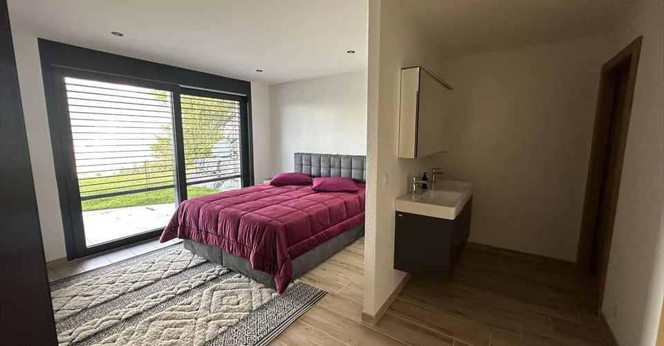 Villa familiale neuve avec vue panoramique – Crans-Montana