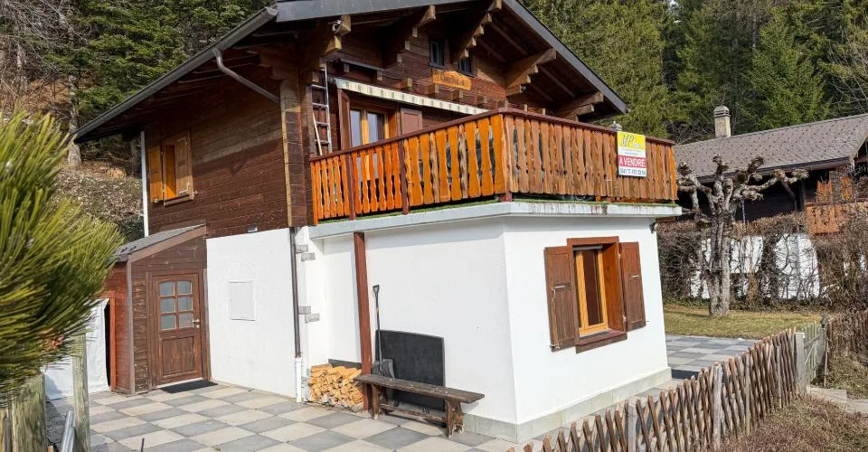Chalet orienté sud-ouest en lisière de forêt à Ovronnaz/Valais – Foto 20 von 22