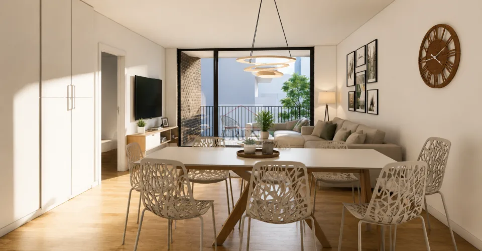Appartement 3,5 pièces neuf au 3ème étage au centre ville de Sion