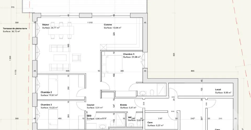 Immeuble de trois appartements avec autorisation de construire – foto 10 di 10
