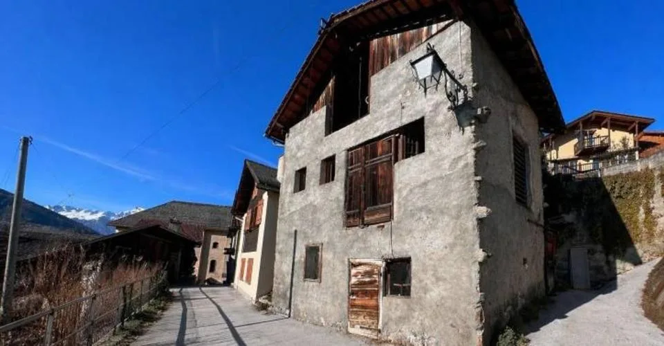 Grange à rénover au coeur de Vissoie avec projet d'architecte