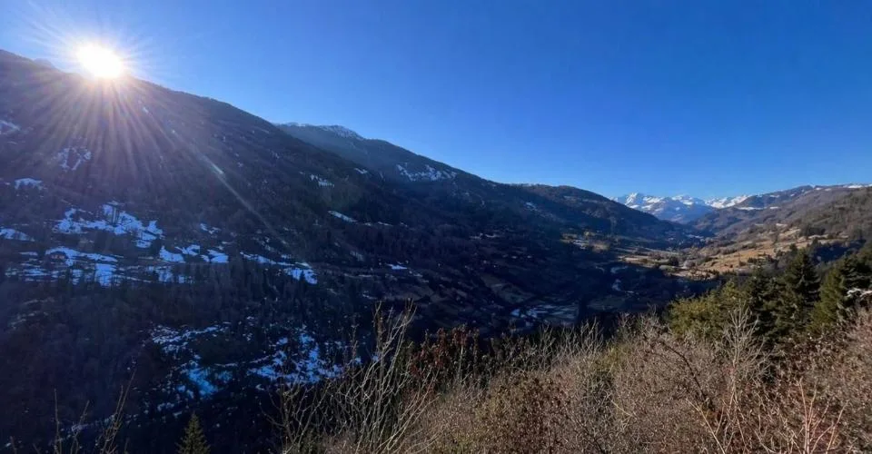 Grange à rénover au coeur de Vissoie avec projet d'architecte