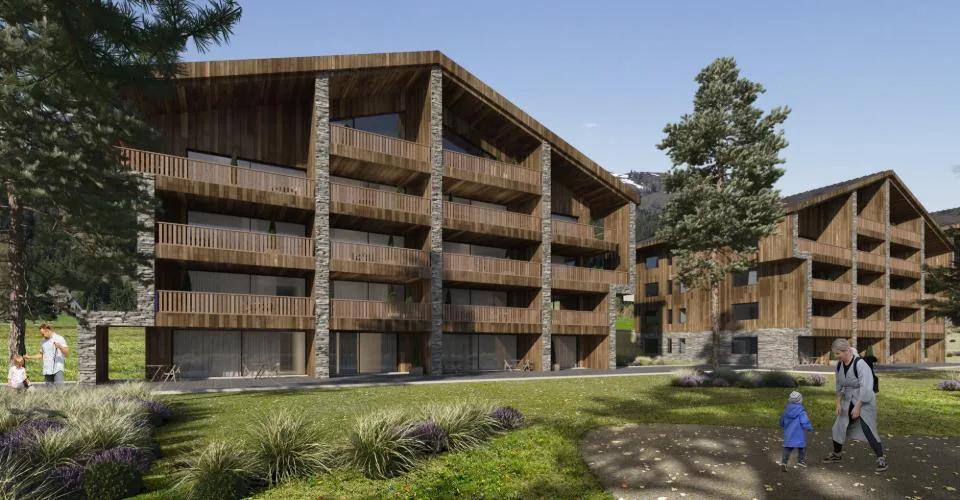 Appartement de 4.5 pièces au rez-de-chaussée - lot 13 TOPAZE à Crans-Montana