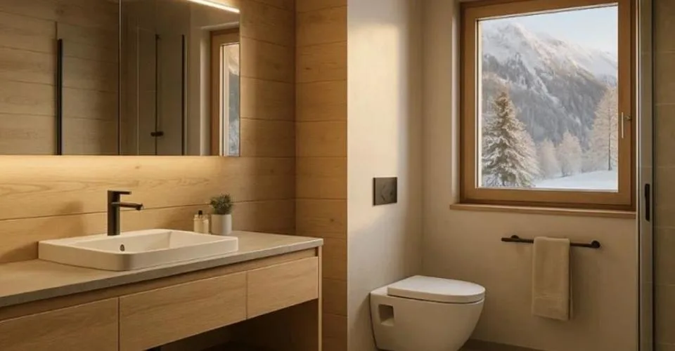 Appartement de standing, avec vue dégagée sur les montagnes