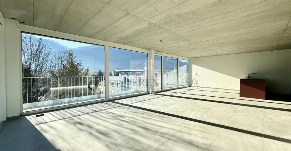Magnifique attique 4.5 pièces neuf avec grande terrasse panoramique à Conthey lumineux et moderne – Foto 5 von 13