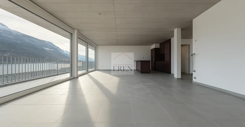Magnifique attique 4.5 pièces neuf avec grande terrasse panoramique à Conthey lumineux et moderne – Foto 6 von 13