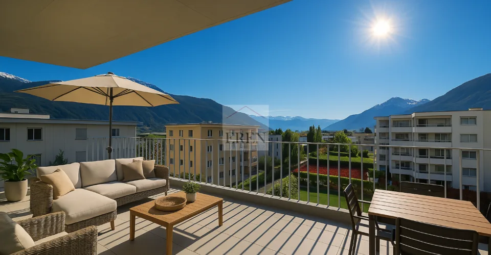 Résidence Palladio à Conthey : Appartements neufs haut de gamme du studio à l'attique 4,5 pièces – foto 3 di 13